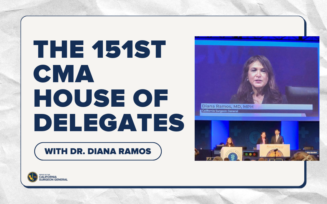 Dr. Ramos Speaks at the CMA’s House of Delegates Meeting